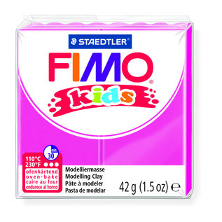 FIMO kids boetseerklei 42g, Fuchsia