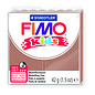 FIMO kids boetseerklei 42g, Licht bruin