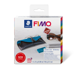 Fimo Fimo Leather-effect DIY set - Glasses case kit