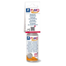 Fimo liquid ovenhardende deco gel 50ml Zilver