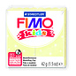 Fimo kids boetseerklei 42g lichtgeel