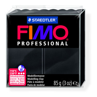 FIMO Professional 85gr. zwart