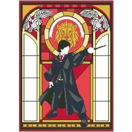 Camelot Dotz® - 52x72cm Harry Stained Glass Diamond Painting