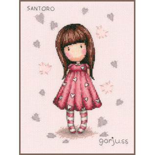 Telpakket kit ca. 18 x 23 cm Gorjuss Little love