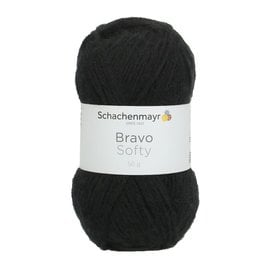 Schachenmayr SMC Bravo Softy 50g 08226 zwart bad 215139