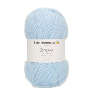 Schachenmayr SMC Bravo Softy 50g 08363 lichtblauw bad 215132
