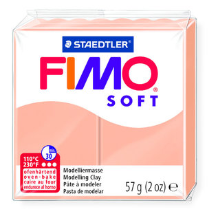 Fimo soft blok 57g. Huidskleur