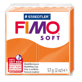 Fimo soft blok 57g. Mandarijn