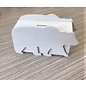Houten spaarpot, Beer, 17x6x10cm