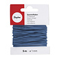 Rayher Elastiekdraad, 1 mm, Medium Blauw, 5 m