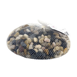 Kiezelsteentjes 1 kg bruin-zwart