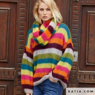 50 Mohair Shades 48 oranje bad 29084A