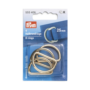 prym D-ring 25mm new gold