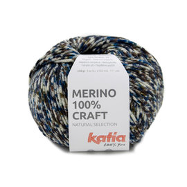 Merino 100% Craft 202 bruin-blauw bad 28658