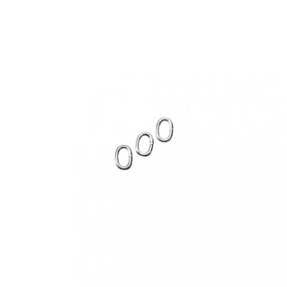 Ringetjes ovaal D; 0,8mm 7,7x5,3mm 22st.