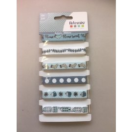 Lint bedrukt 6x1m Cosy Christmas