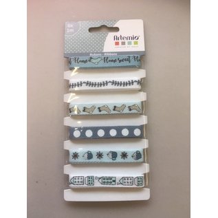 Lint bedrukt 6x1m Cosy Christmas