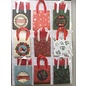 Merry Christmas 9 mini shopping bags