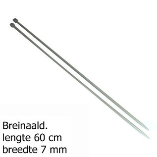 Breinaalden 7,00mm 60cm - 2-stel