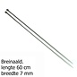 Breinaalden 7,00mm 60cm - 2-stel