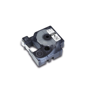 Tapecassette Kangaro compatible Dymo 45013 zwart/wit