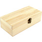 Hobbybox beukenhout ongelakt, 21x10x6,2cm