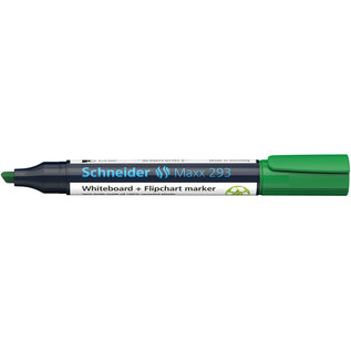 Schneider Maxx 293 whiteboard 2+5mm groen - PER STUK