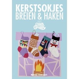 Boek - Kerstsokjes breien en haken met Club Geluk Club Geluk