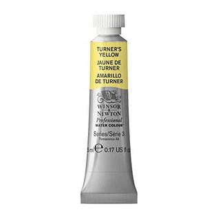 Winsor & Newton Professional Watercolour - aquarelverf - tube 5ml - serie 3 - turner geel 649