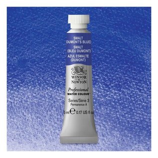 Winsor & Newton Professional Watercolour - aquarelverf - tube 5ml - serie 3 - smalt (dumont blauw) 710