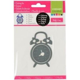 Shape cutting clock 50x43mm