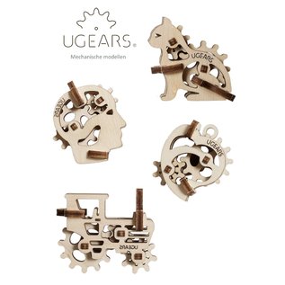 UGEARS UGEARS - U-Fidget 4-in-1 TribiX