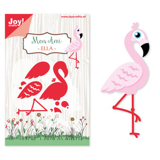 Joy! Stencil Mon Ami Flamingo Ella