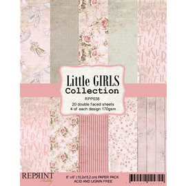 Paperpack size 6x6 170gsm Little Girls Collection