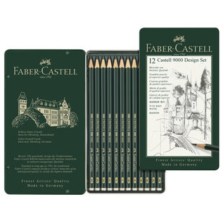 Faber-Castell Potloden Faber Castell 9000 Designset