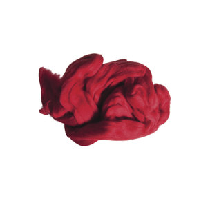 Rayher Viltwol - zuivere scheerwol, Rood, 50g