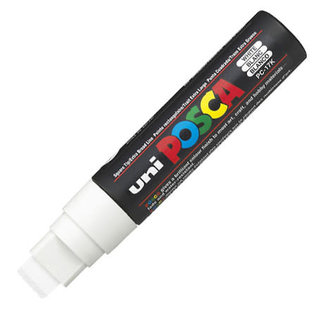 POSCA Uni Posca Marker, 15 mm lijn, PC-17K, 1 stuk, white