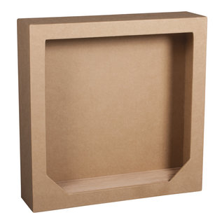 Rayher papiermache lijst met houten bodem