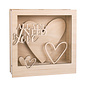 Rayher Houten bouwset, 3D Motieflijst, FSC, All You Need is Love