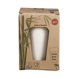 Bamboe to go beker 500ml 10cm 13,5cm