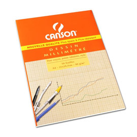 Canson Canson Millimeterpapier 50 vellen A4 90g/m²