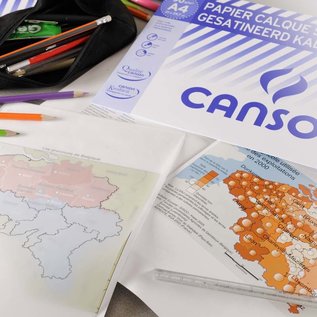 Canson Gesatineerd kalkpapier A4 90g/m² 12 vellen