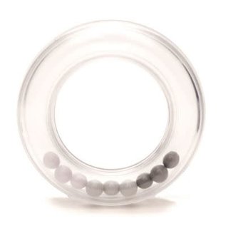 Rammelaar balletjes 80mm 004 grijs