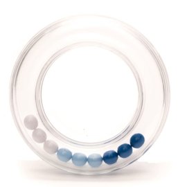 Rammelaar balletjes 63mm 215 blauw