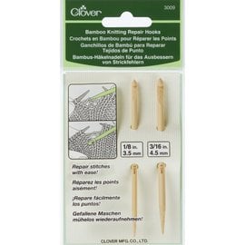 Clover Bamboo repair hooks