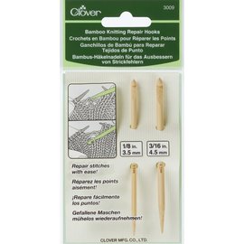 Clover Bamboo repair hooks