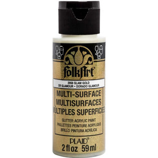 FolkArt FolkArt • Multi-Surface glitter Glam gold 59ml