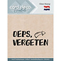 Card Deco Card Deco Essentials - Clear Stamps - Oeps, vergeten