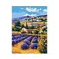 Collection d'art Tapestry Printing Canva Levendelvelden in de Provence