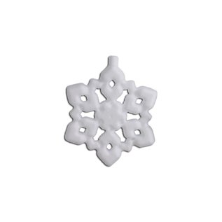 Sneeuwvlok polystyr. 7,5cm